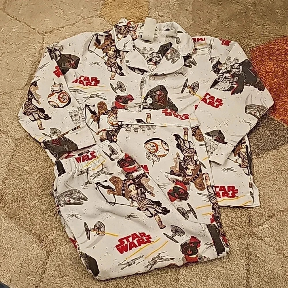 Pottery Barn Kids 2 pc Star Wars Pajamas